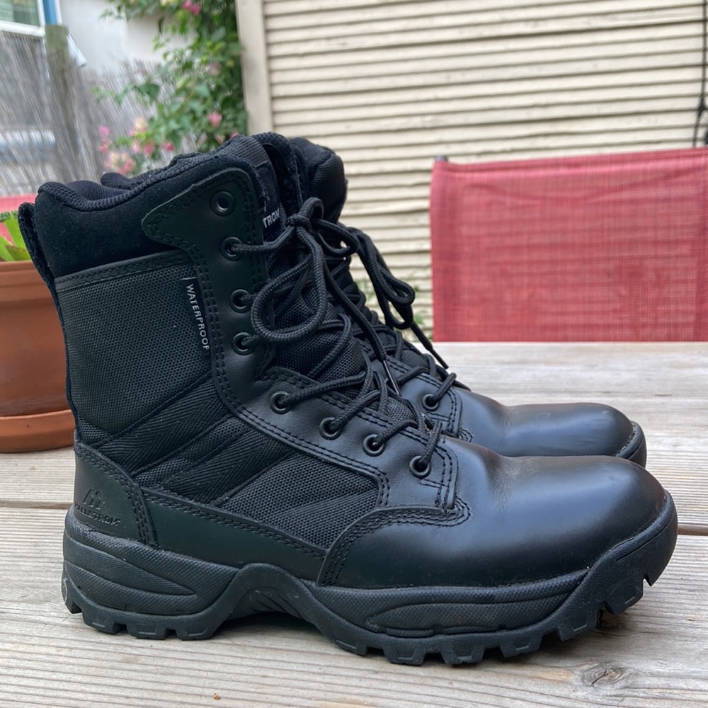 Maelstrom waterproof EMT black boots. Women’s size 10